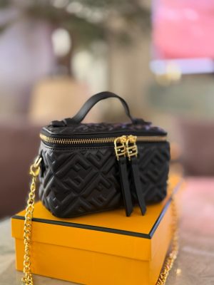 FF Leather Vanity Case (Embossed)
